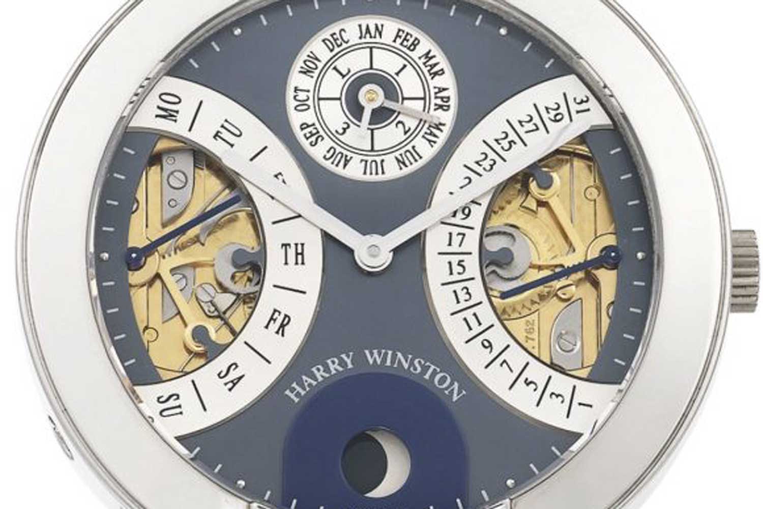 The double retrograde mechanism developed by Roger Dubuis and Jean-Marc Wiederrecht