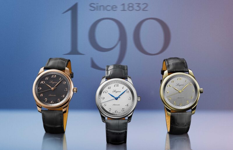 The Longines Master Collection 190th Anniversary Trilogy