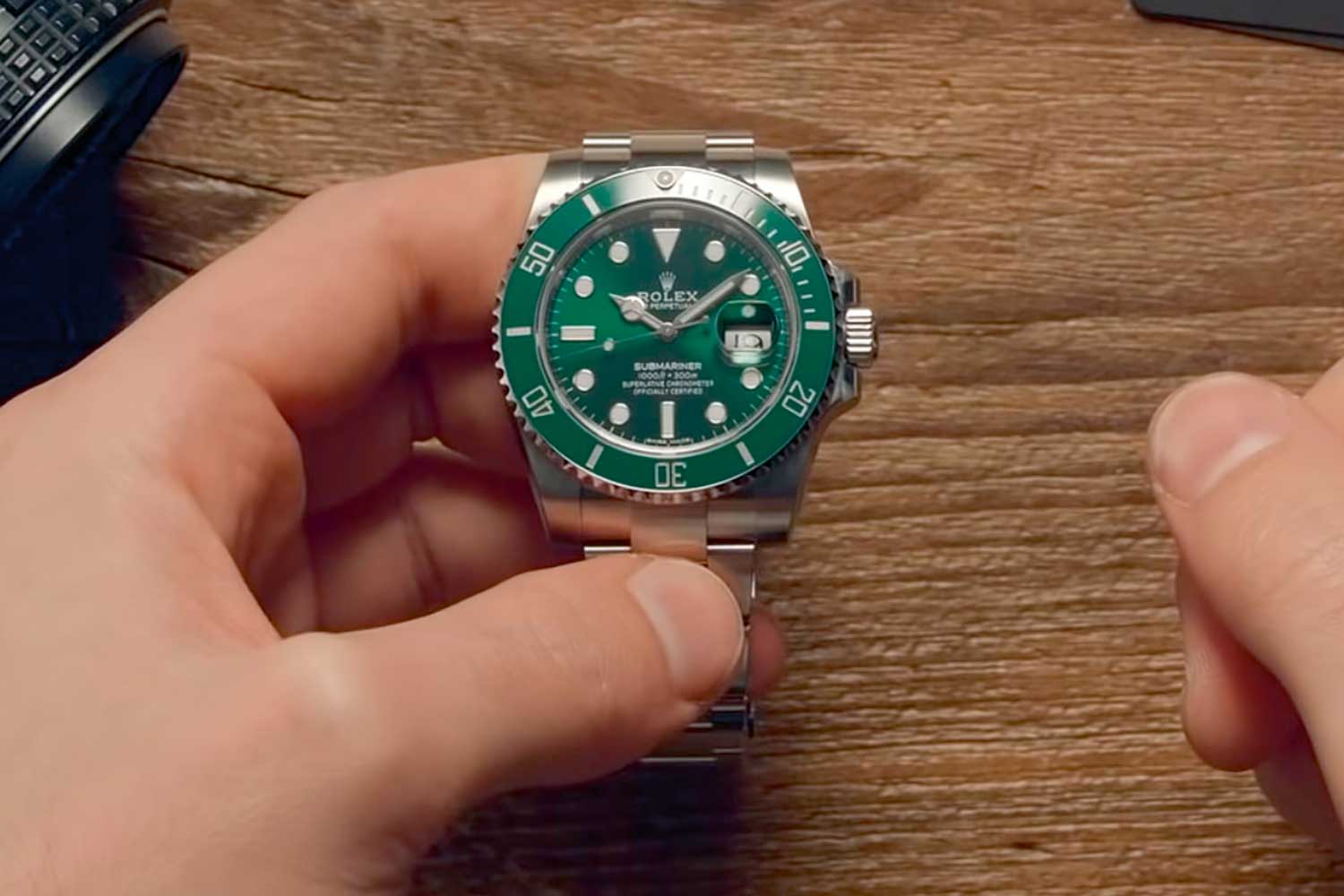 The Rolex Submariner in everyone’s new favorite color