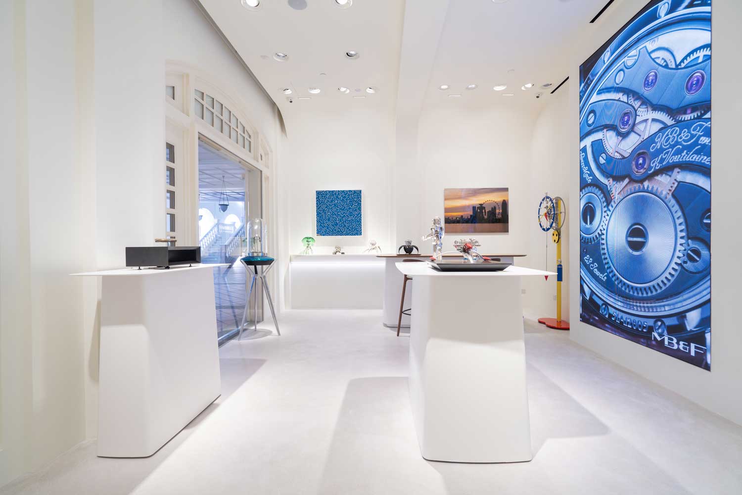 First MB&F Lab in the world opens in Raffles Arcade in Singapore (Image: Revolution©)