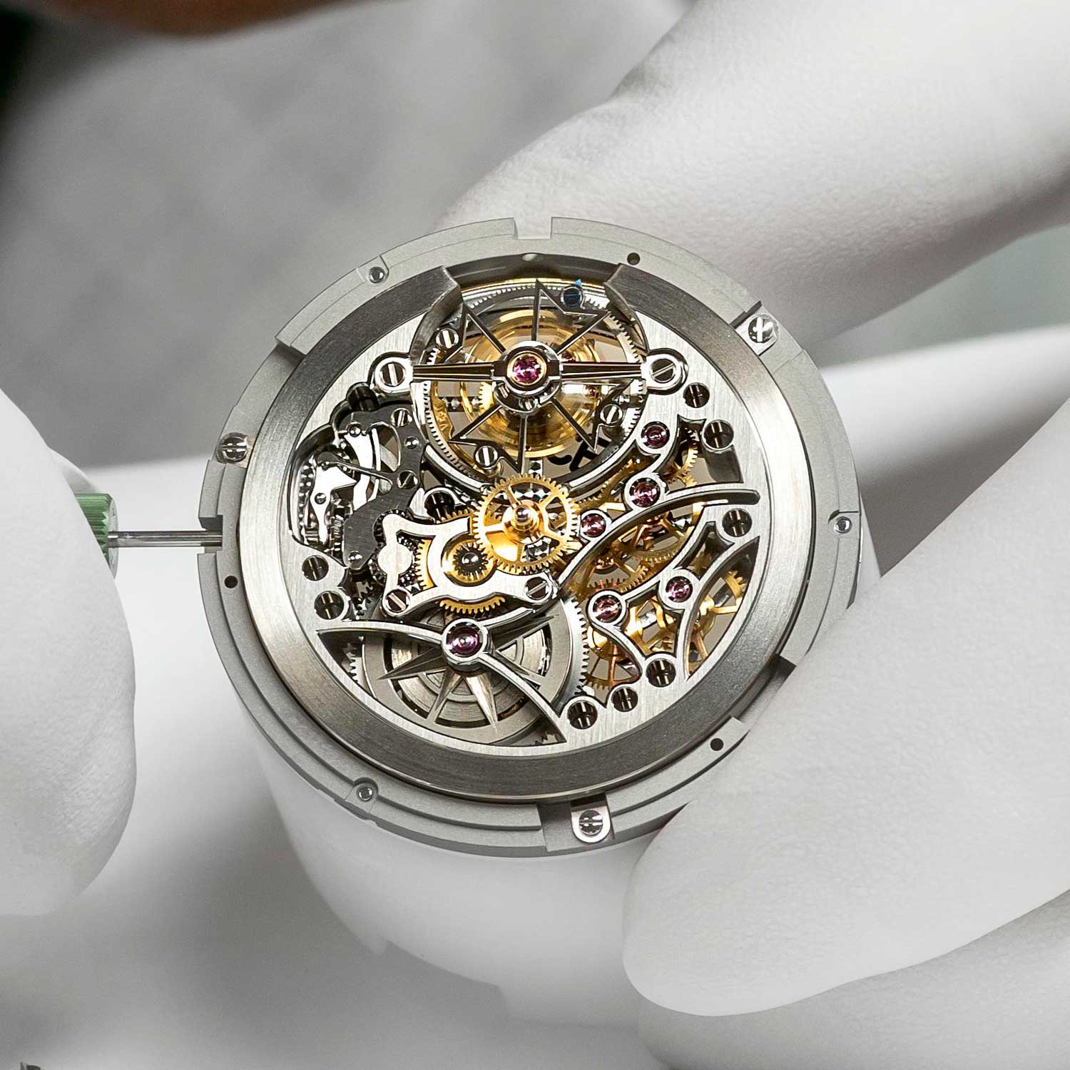 The intricate decoration on Vacheron’s watches