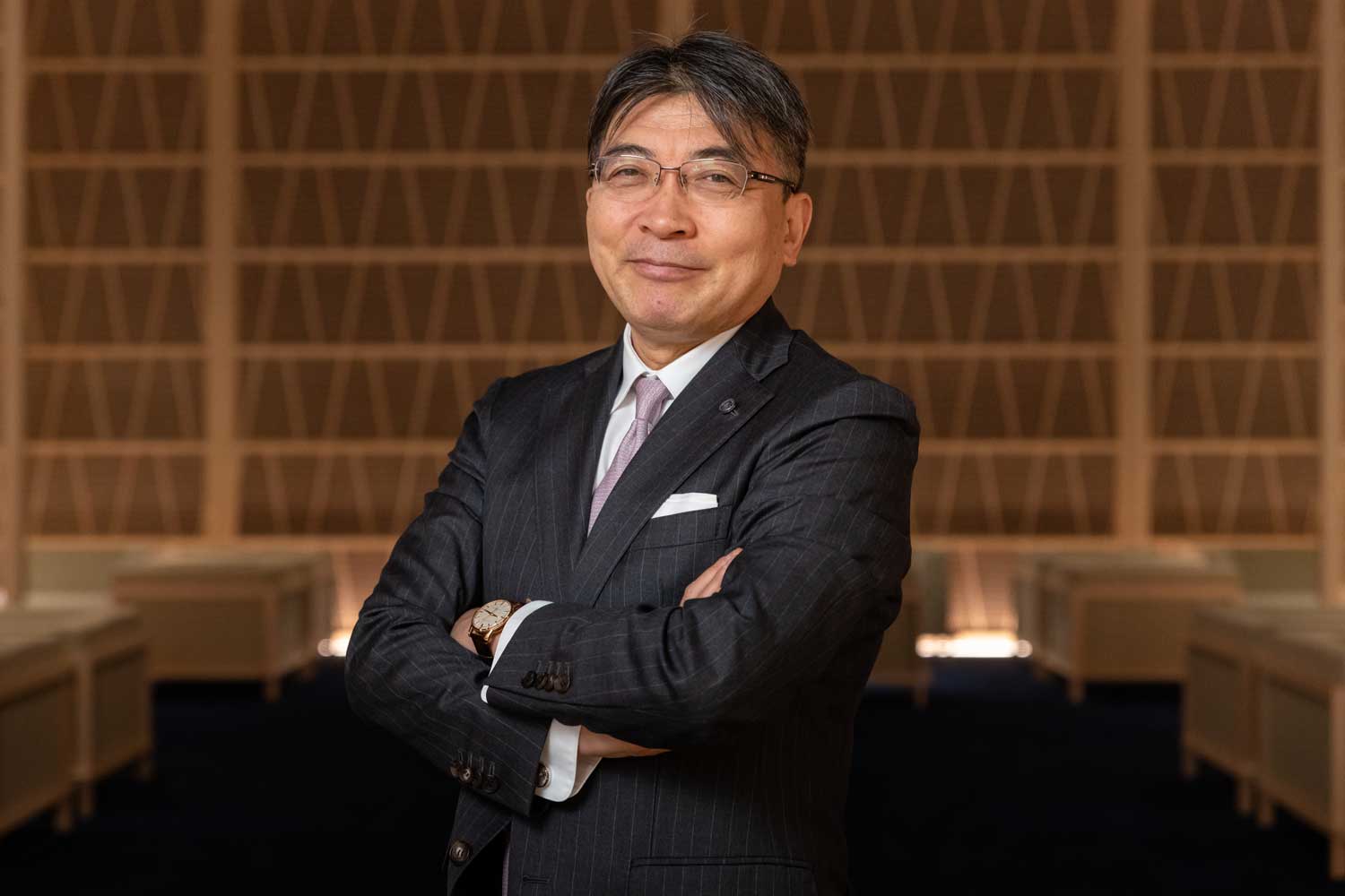 President of Seiko Watch Corporation, Mr Akio Naito