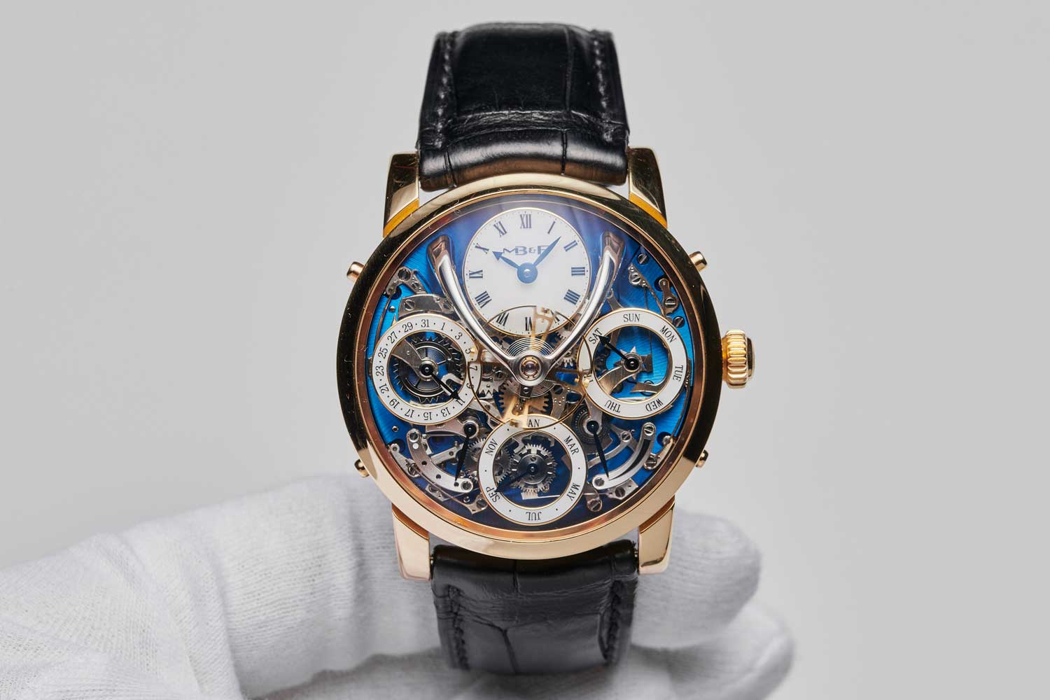 MB&F Legacy Machine Perpetual Limited Edition Ref. 03.YL.BL