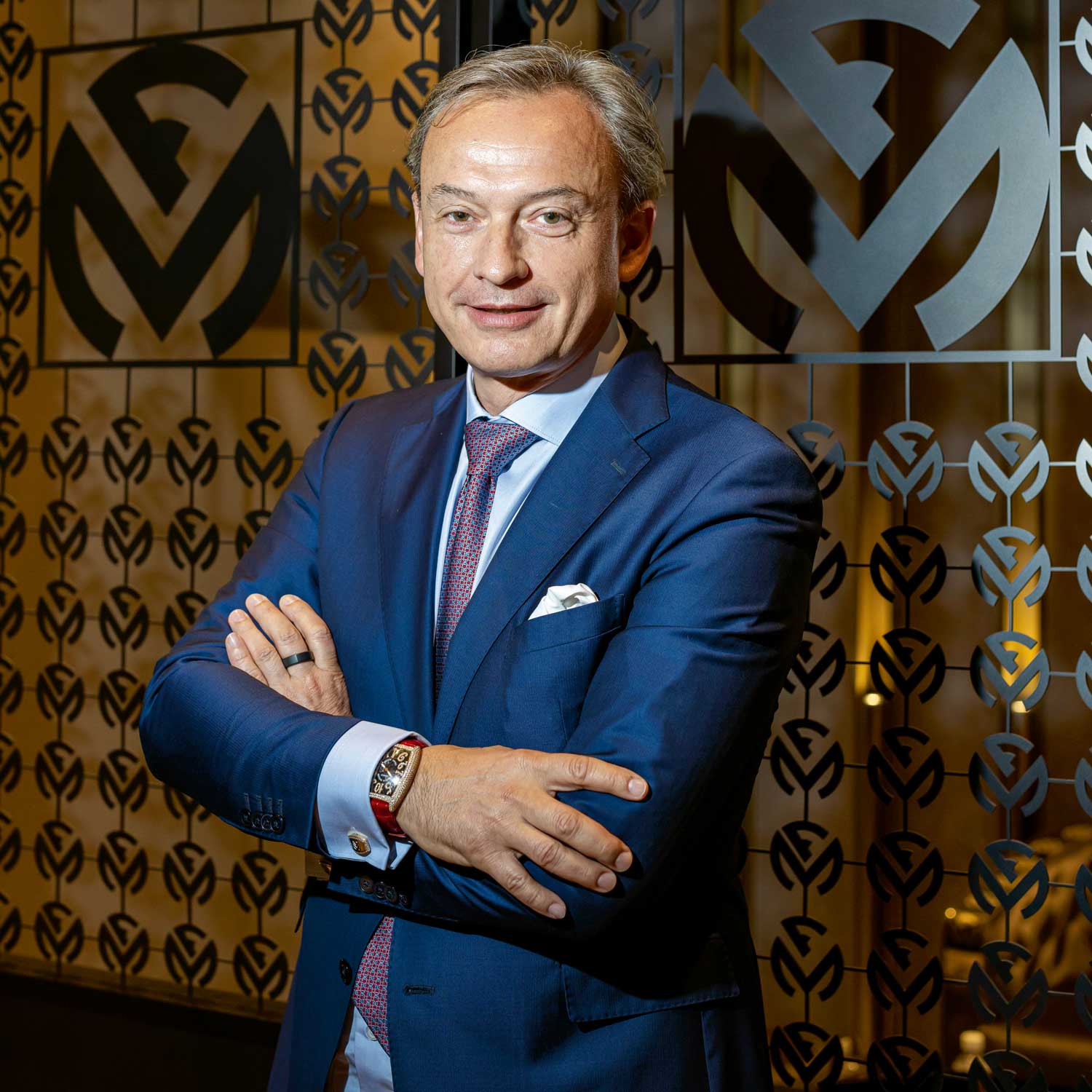 CEO of Franck Muller Watchland, Nicholas Rudaz