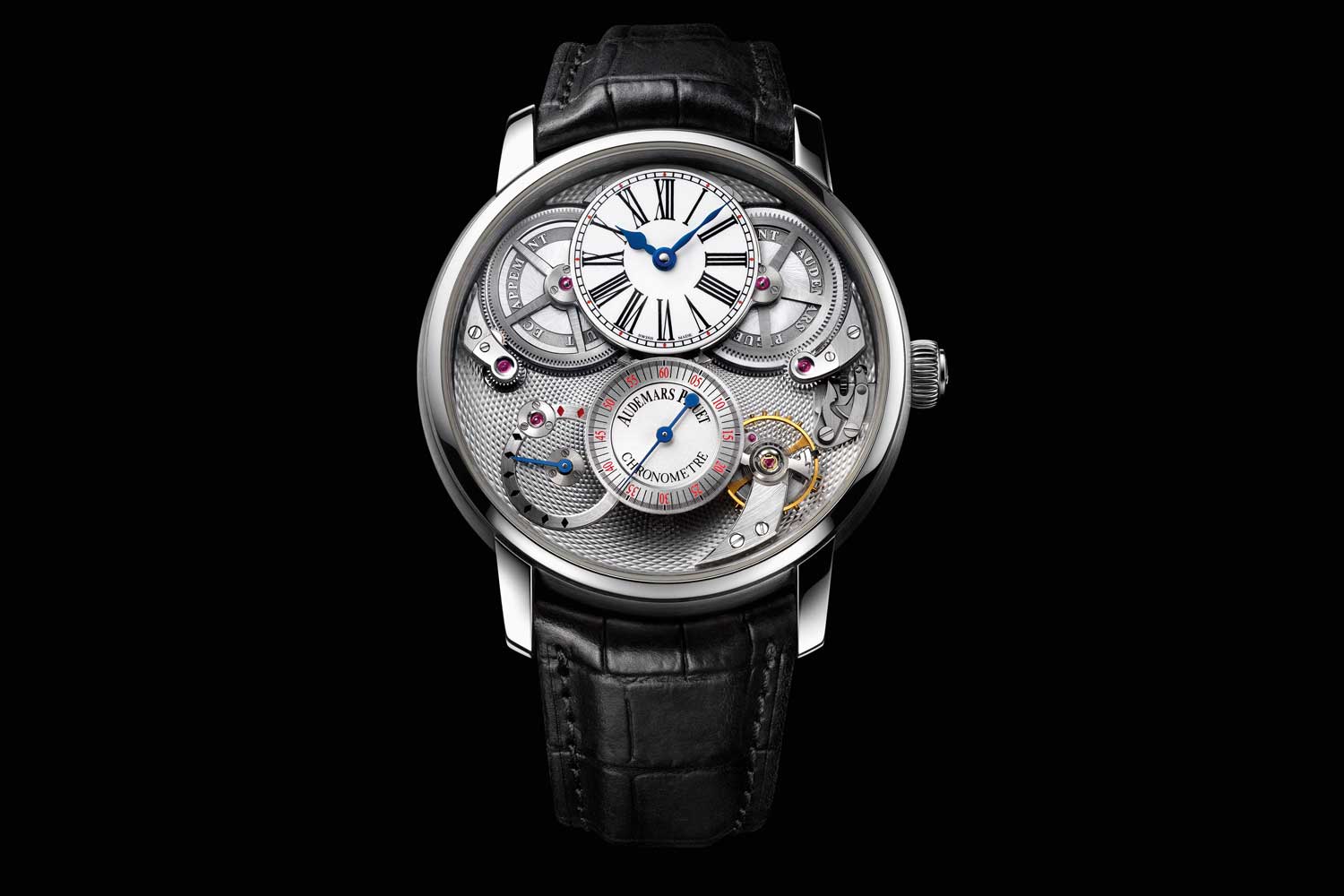 The 2009 Jules Audemars Chronometer offers a rare package of a high frequency of 6Hz and a long power reserve of 90 hours