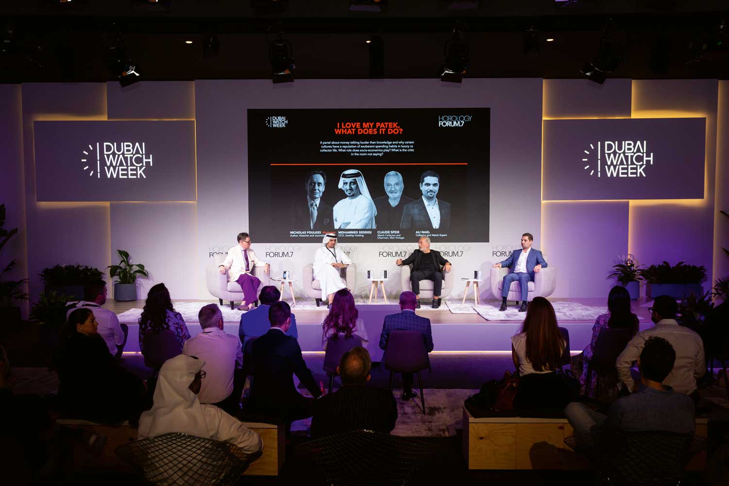 Dubai Watch Week features panel discussions involving knowledgeable leaders and pertinent horological topics