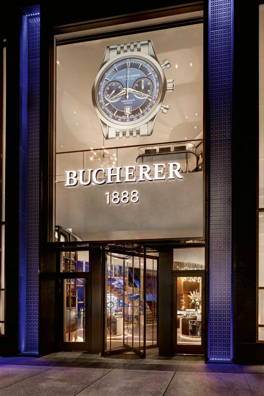 The Bucherer boutique on 57th Street in New York City