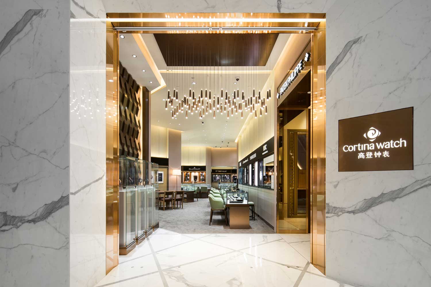 Cortina Watch boutique in Raffles City Singapore