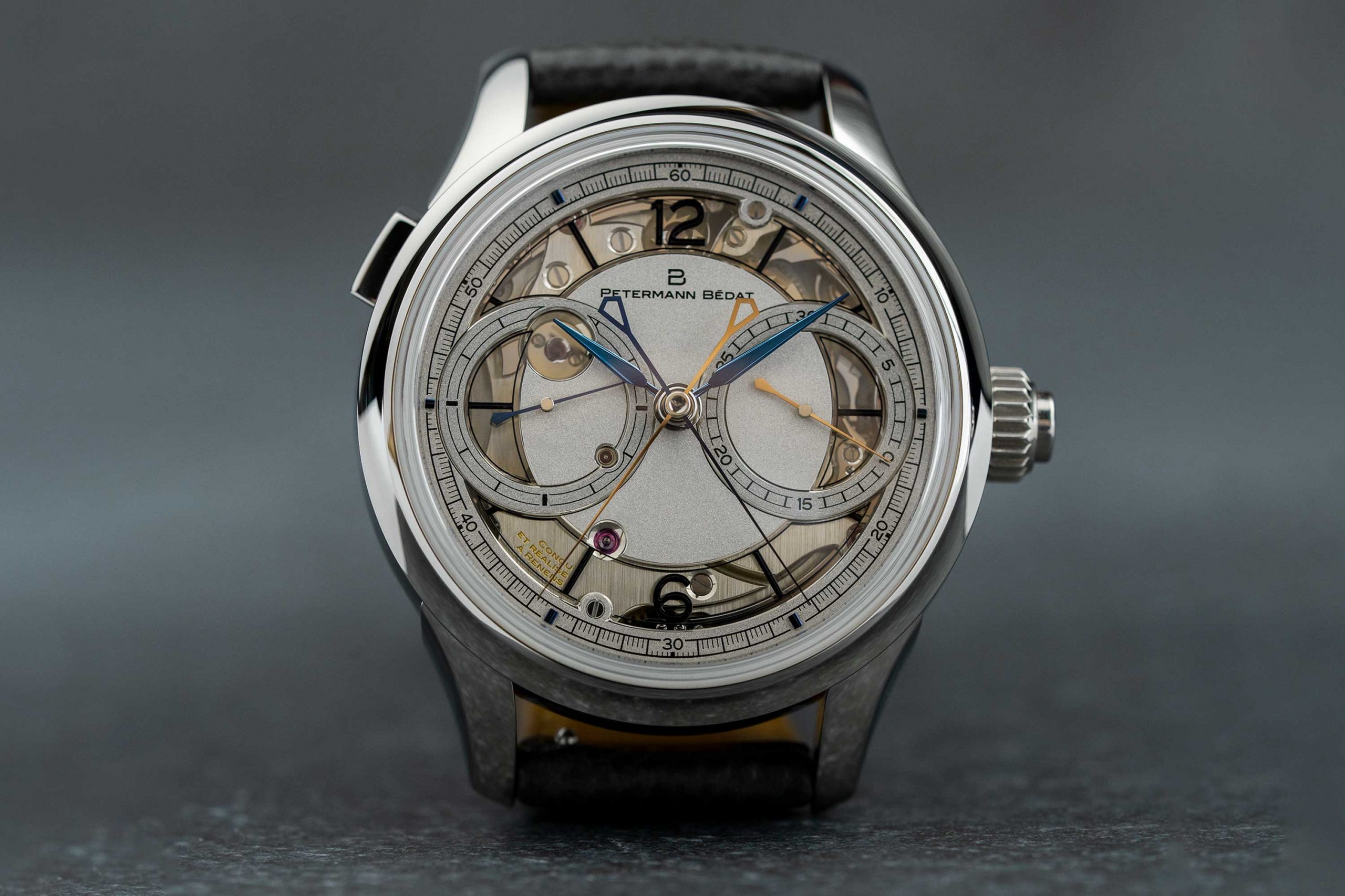 Petermann Bedat Monopusher Split-Seconds Chronograph with Instantaneous Minutes Ref. 2941