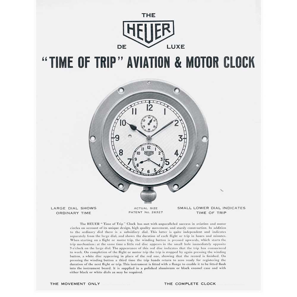 The “Time of Trip” dash clock