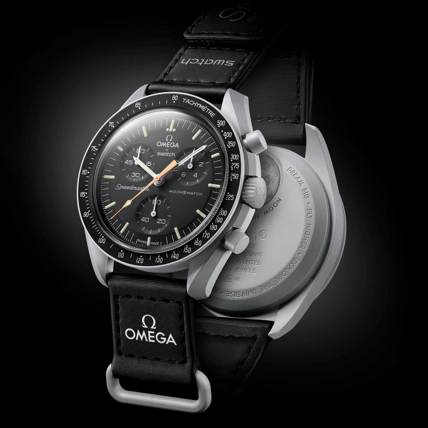 Introducing the Omega X Swatch MoonSwatch Mission to the Moo