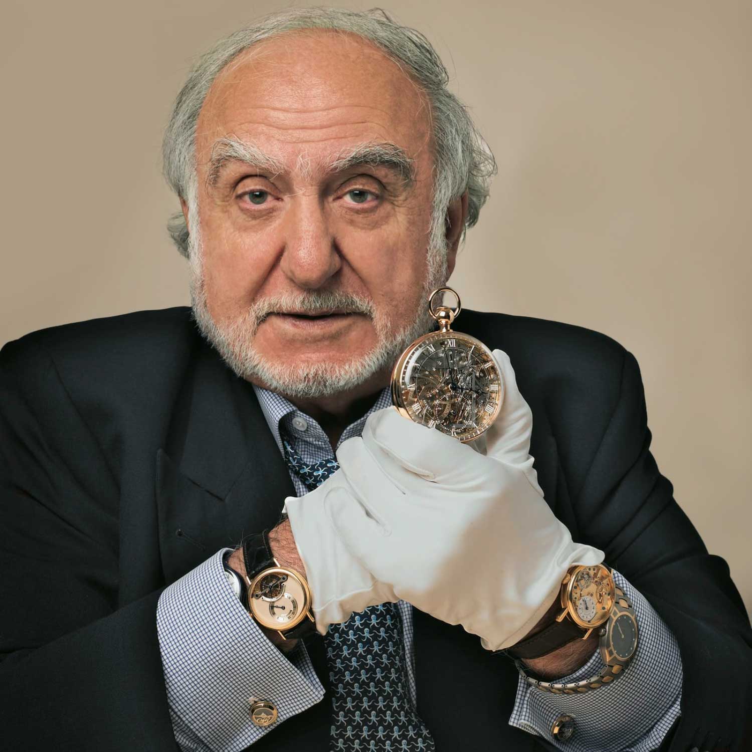 Nicolas Hayek, regarded by many as the savior of the Swiss watch industry