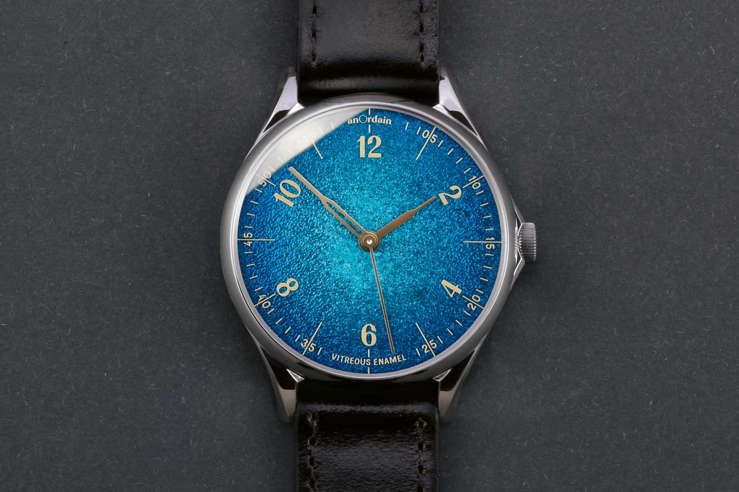 The star of anOrdain’s watches is the rapturous, unparalleled enameling on the dials