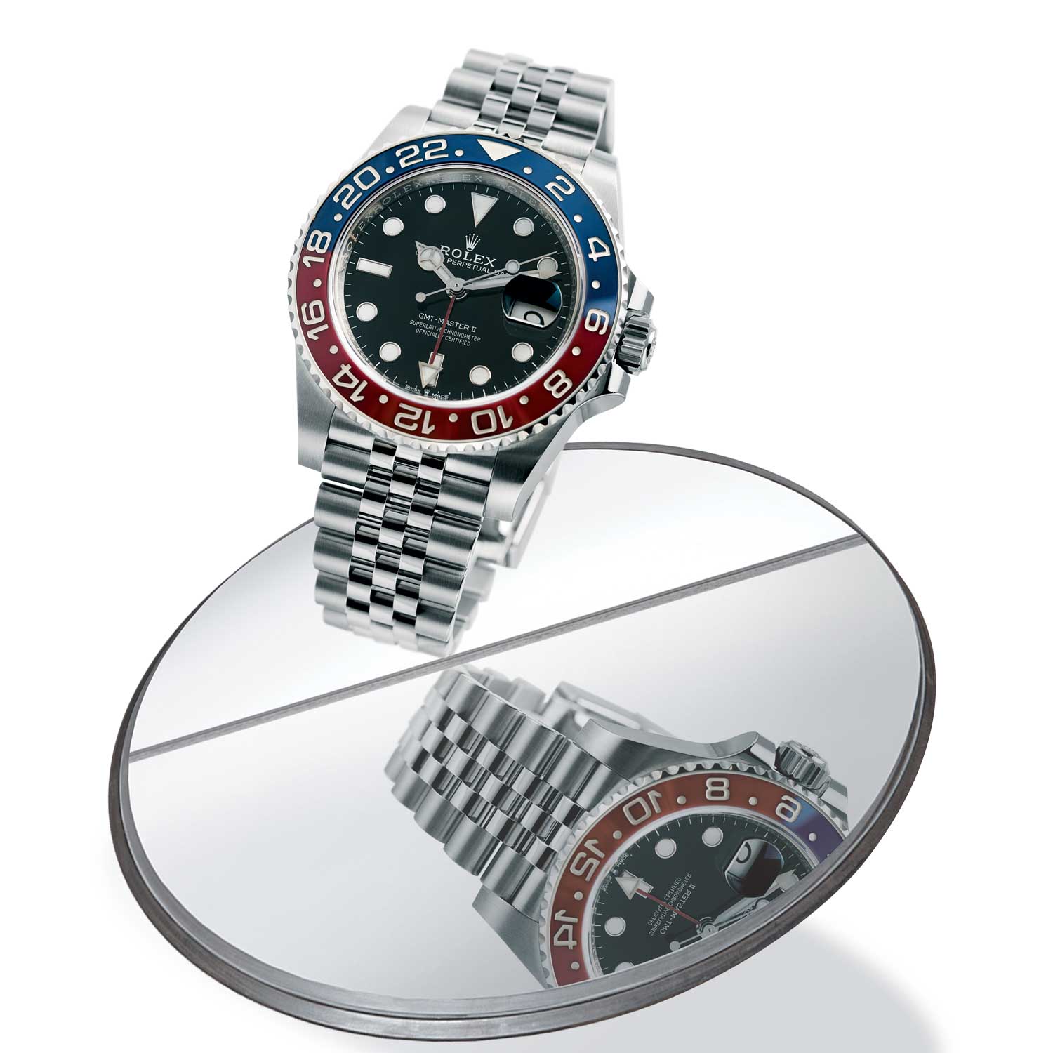 Current watches, such as this 126710 “Pepsi” GMT-Master II, will be available in the Certified Pre-Owned offer, as long as they are over three years old