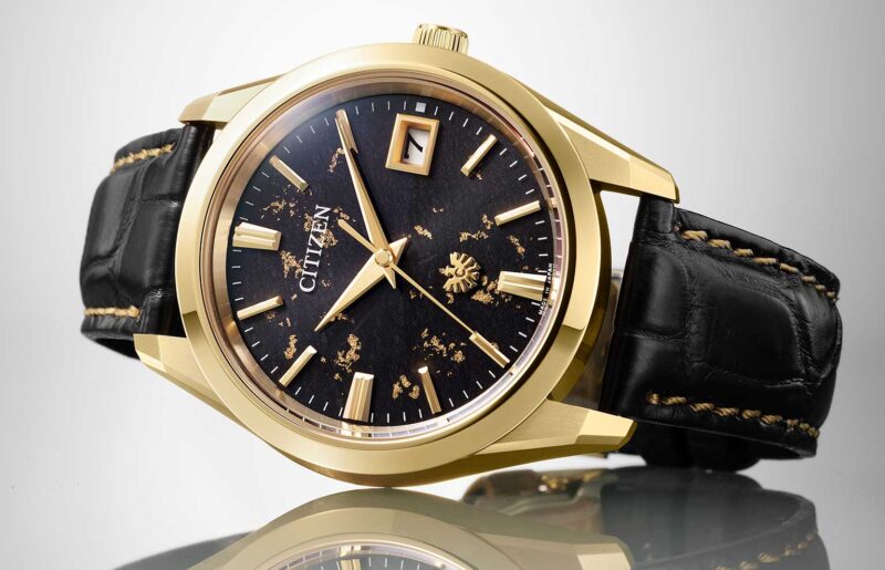 The indulgent Citizen Eco-Drive Black Washi Paper Dial Limited Edition