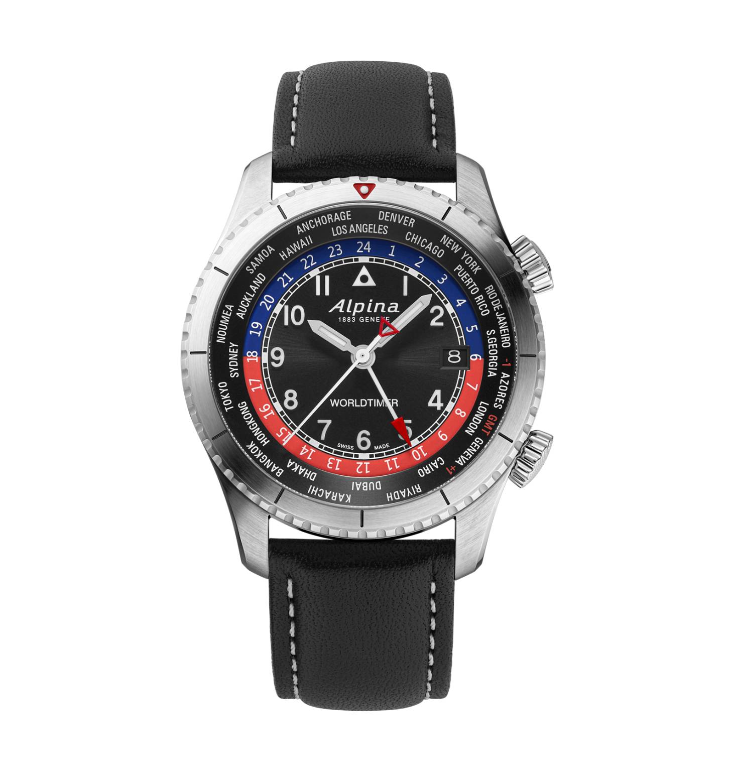 Alpina Startimer Pilot Quartz Worldtimer