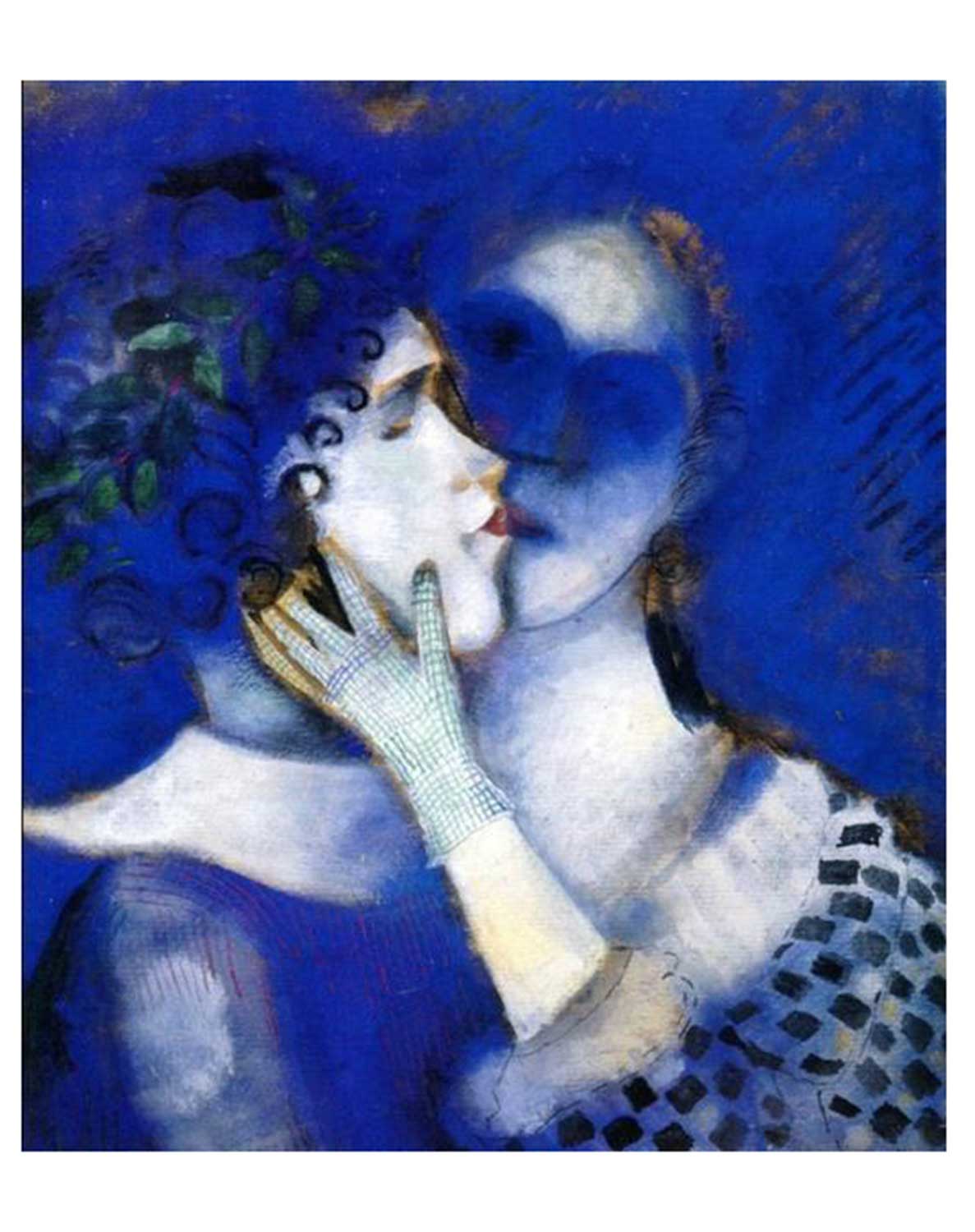 Marc Chagall, Blue Lovers, 1914 (Image: wikiart.org)