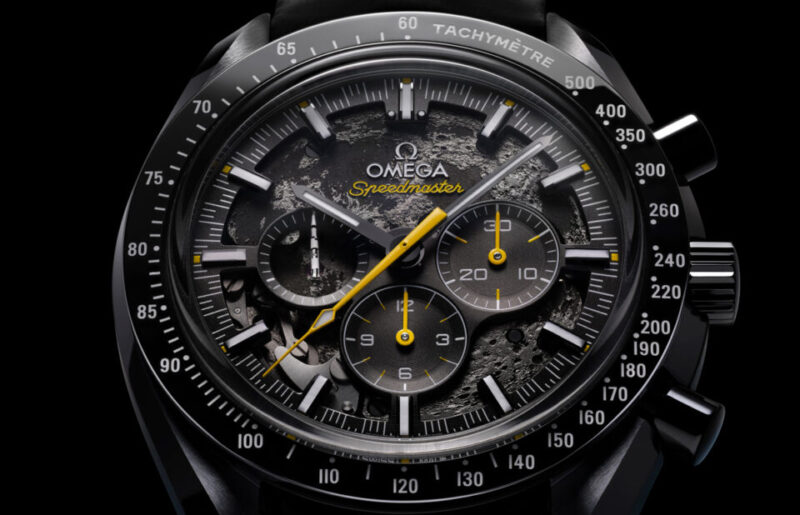 Omega&rsquo;s First Speedmaster of the Year Updates the Dark Side of the Moon Collection