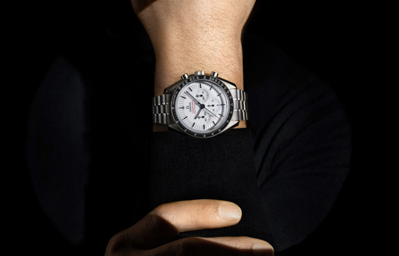Omega unveils new white dial edition of the Speedmaster Moonwatch