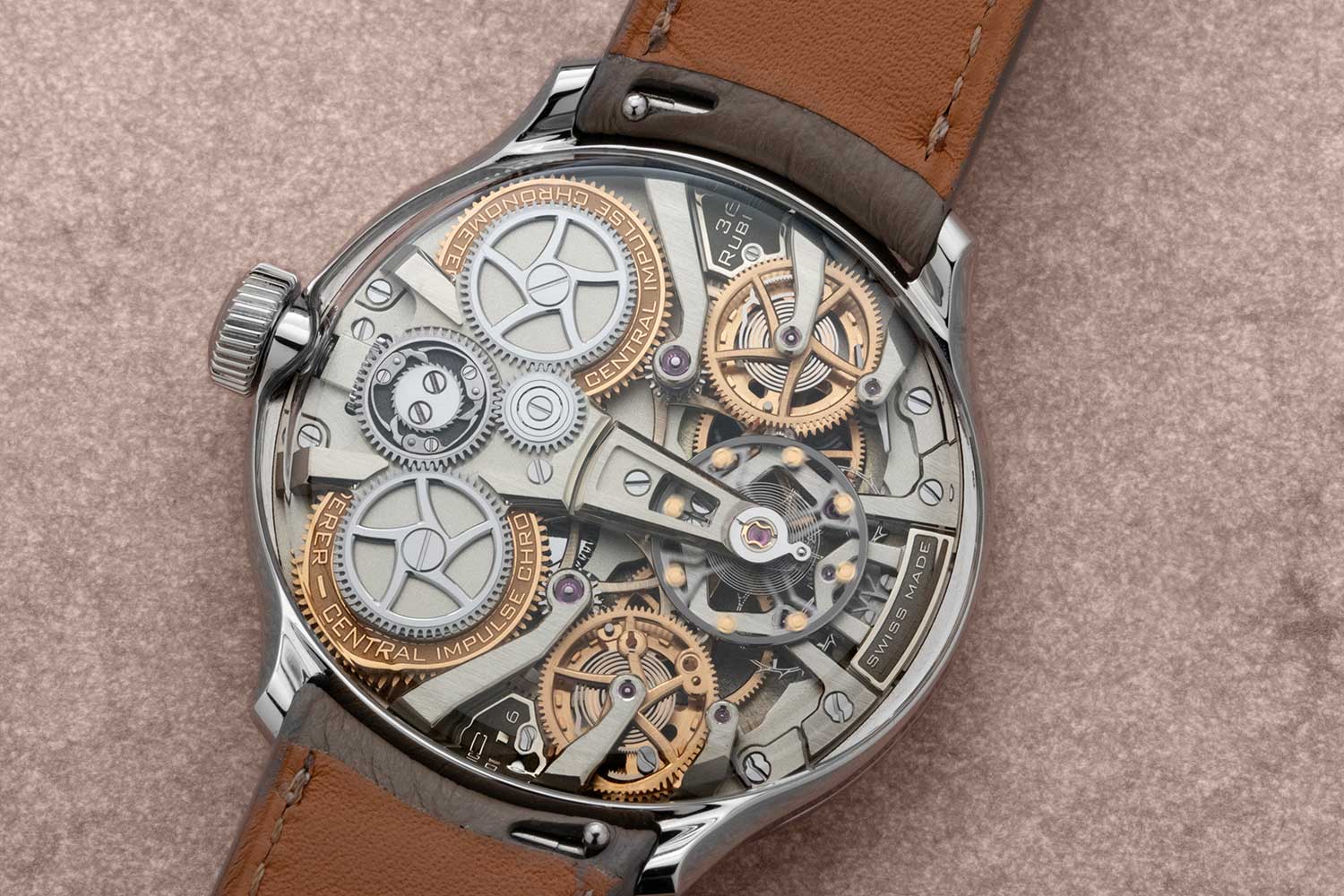 Bernhard Lederer Central Impulse Chronometer 39mm (Image: Revolution©️)