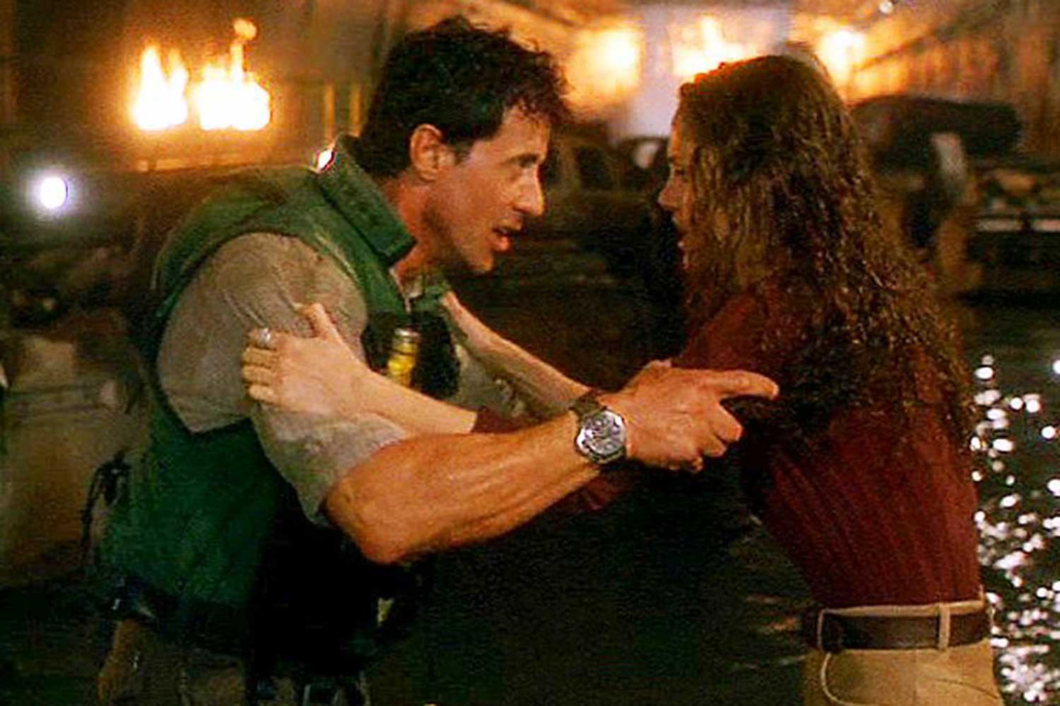 Sylvester Stallone wearing Panerai in movie Daylight (1996)
