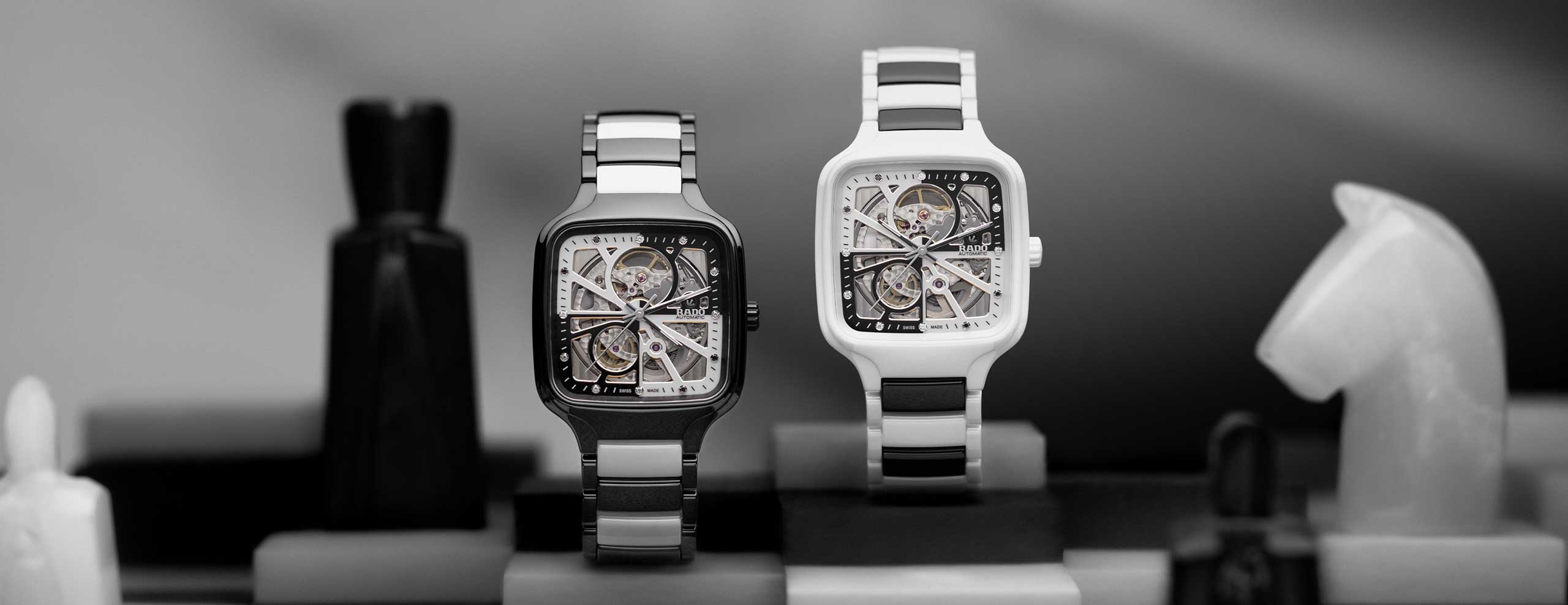Rado’s New True Square Open Heart is Far From Black and White