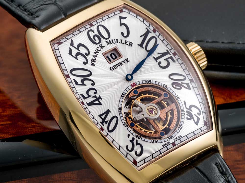 Franck Muller Cintr&eacute;e Curvex Jumping Hours Tourbillon ((Image: Antiqurom)