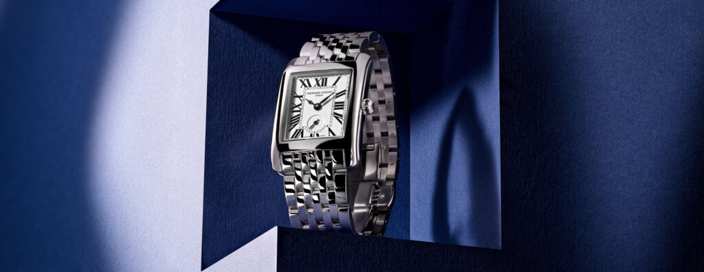 Frederique Constant Quietly Introduced a Pave Version of Its Classics Carrée Small Seconds Exclusively for the U.S. Market