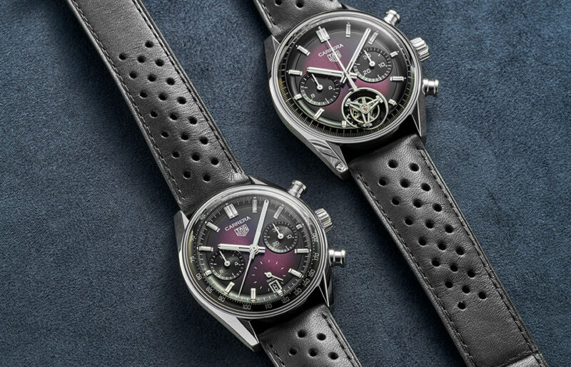 TAG Heuer Expands The Carrera Collection With New Chronographs, Including A New Chronosprint With Porsche