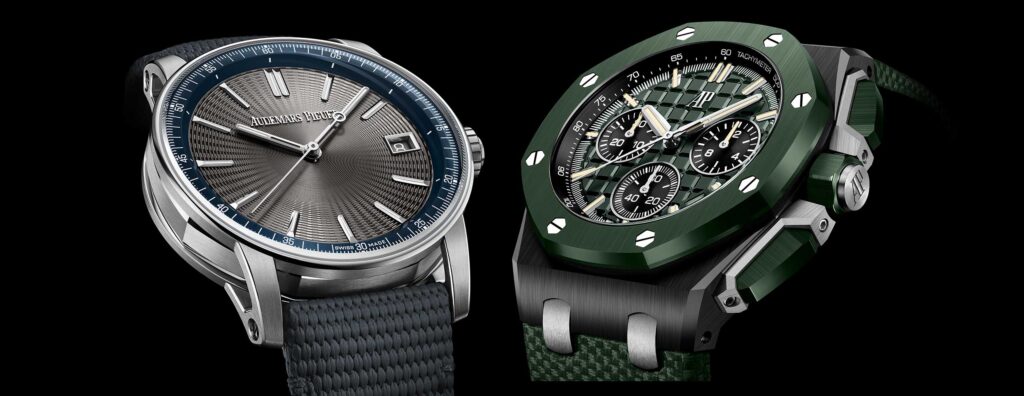 The Latest Royal Oak Offshore and Code 11.59 by Audemars Piguet Releases Shine In Shades Of Gray And Colored Ceramic