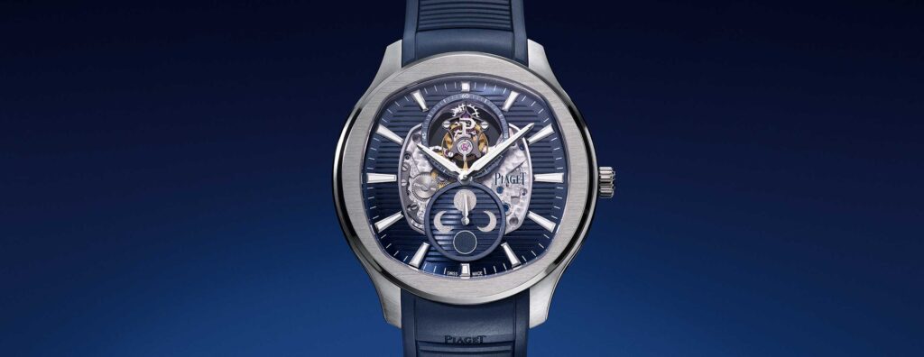 The Piaget Polo Sees Double With A Flying Tourbillon Moonphase