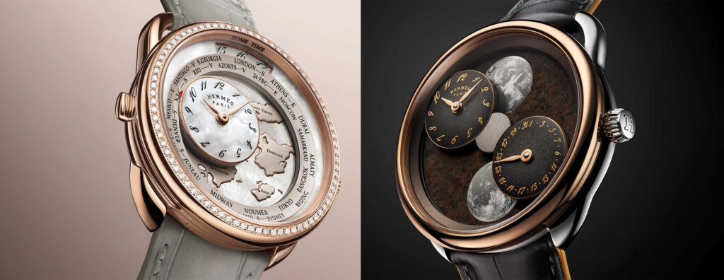 Hermès Presents Two-Tone Metals In The Arceau Collection For The First Time
