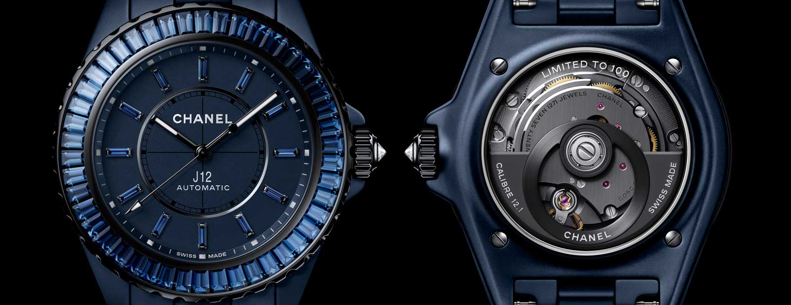 Chanel J12 Bleu Debuts A New Shade of High-Tech Ceramic