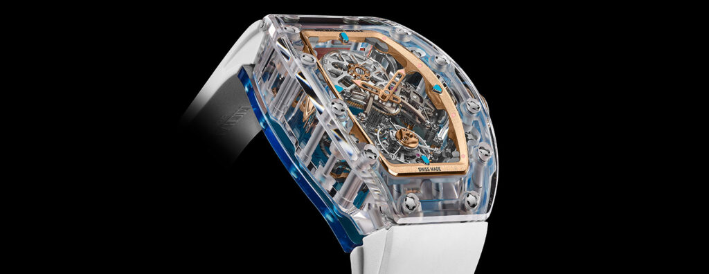 Richard Mille Introduces New Sapphire Cases Specially Designed For Caliber RM75-01