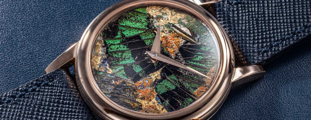 A Closer Look: A Unique Philippe Dufour Simplicity with Butterfly Wings