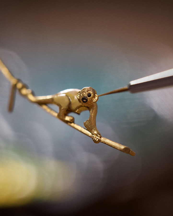 Louis Vuitton Escale en Amazonie enamel painting