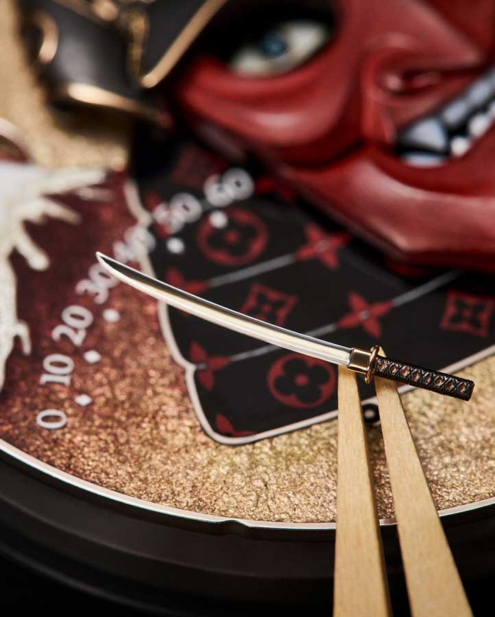 Louis Vuitton Tambour Bushido Automata katana
