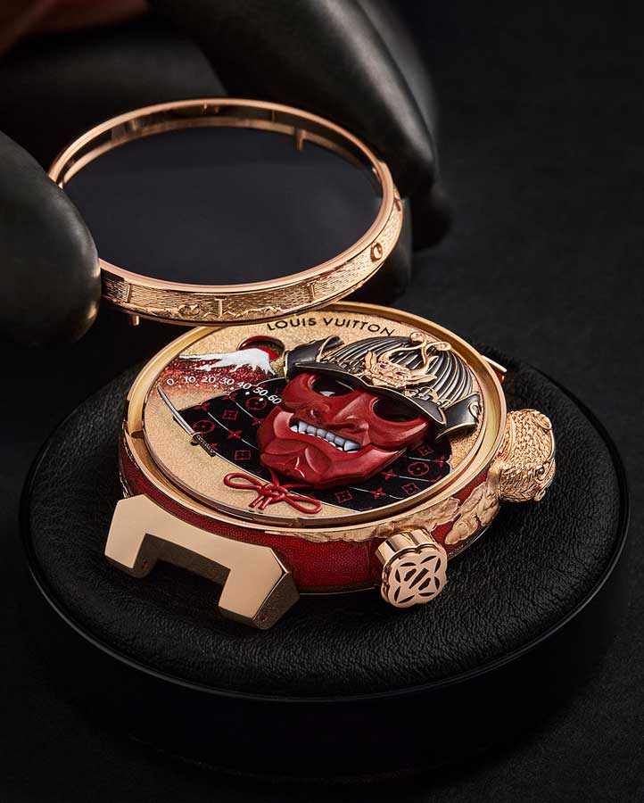 Louis Vuitton Tambour Bushido Automata assembly