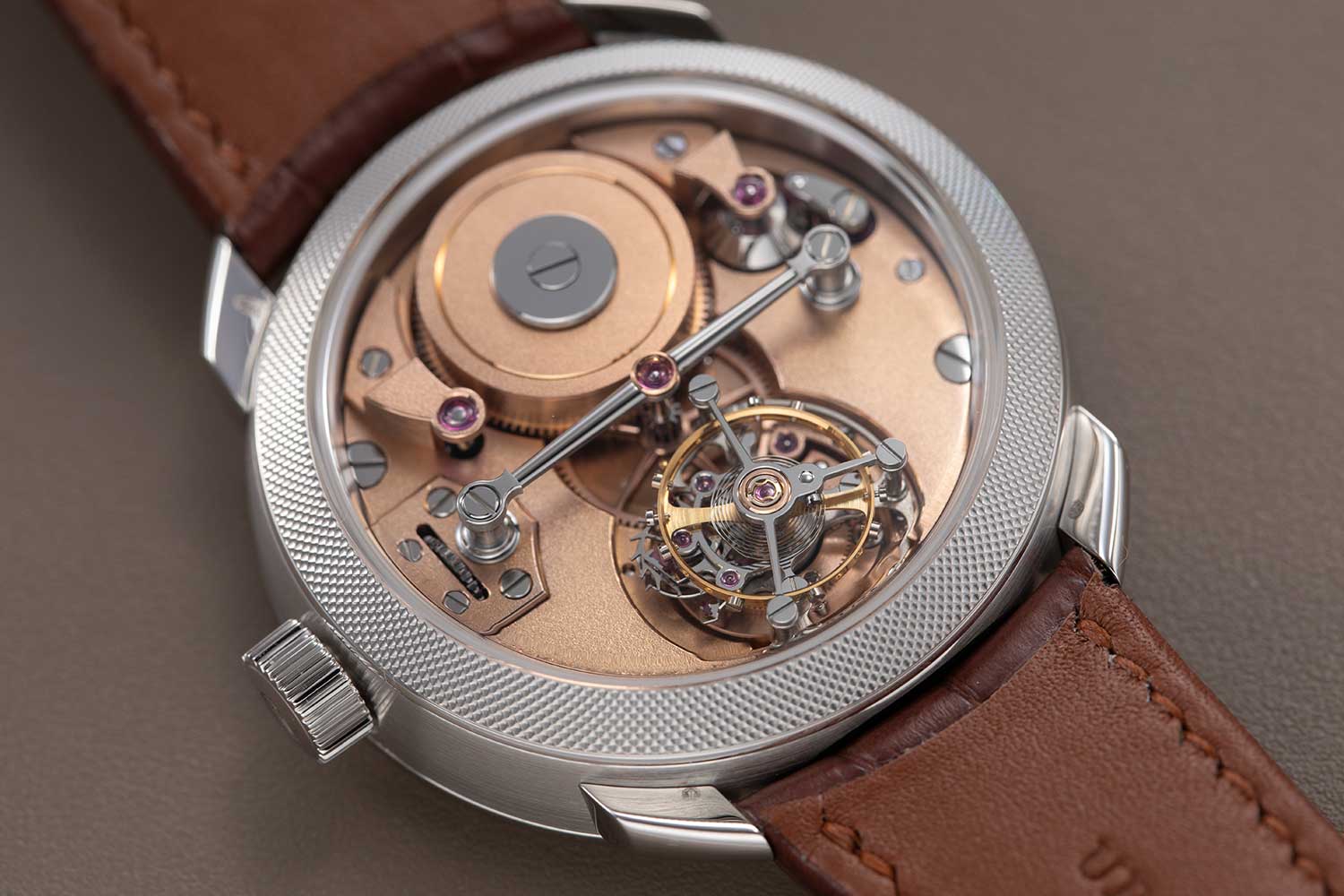 The Urban Jürgensen UJ-1 is a re-creation of Pratt