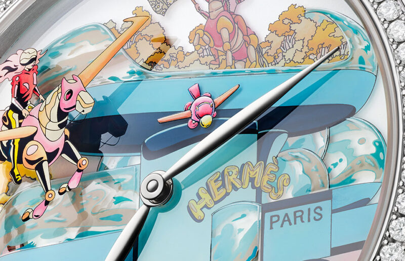 Hermès Arceau Locomotion Transforms The Faubourg Boutique Into Pop-Art Vision