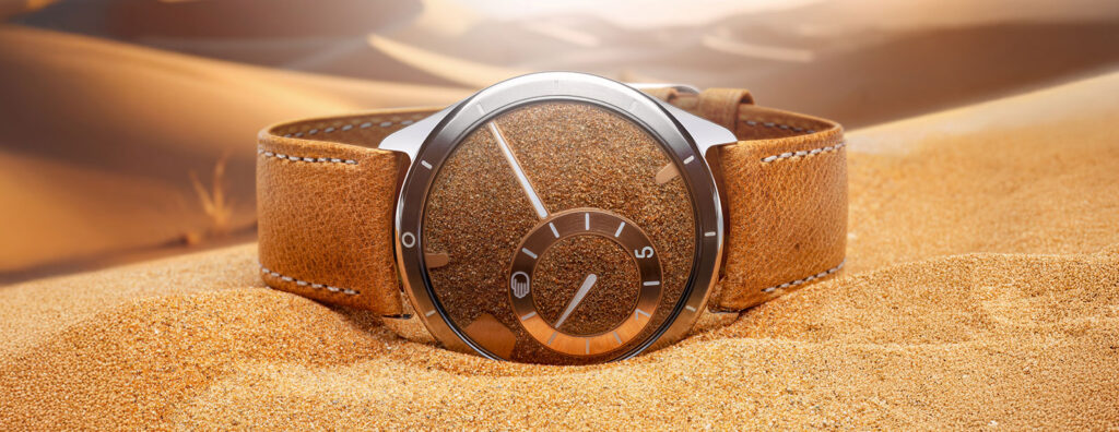 Ressence and Ahmed Seddiqi Celebrate 75 Years With A Sand-Filled TYPE 9 S75