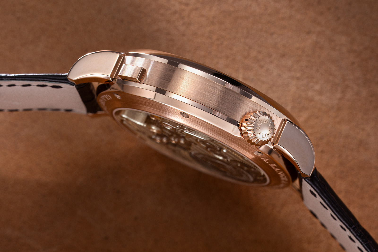 A. Lange & Söhne Zeitwerk Date in pink gold (Image: Revolution ©)