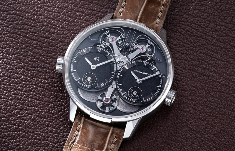 A Closer Look: Armin Strom Dual Time GMT Resonance Manufacture Black Edition