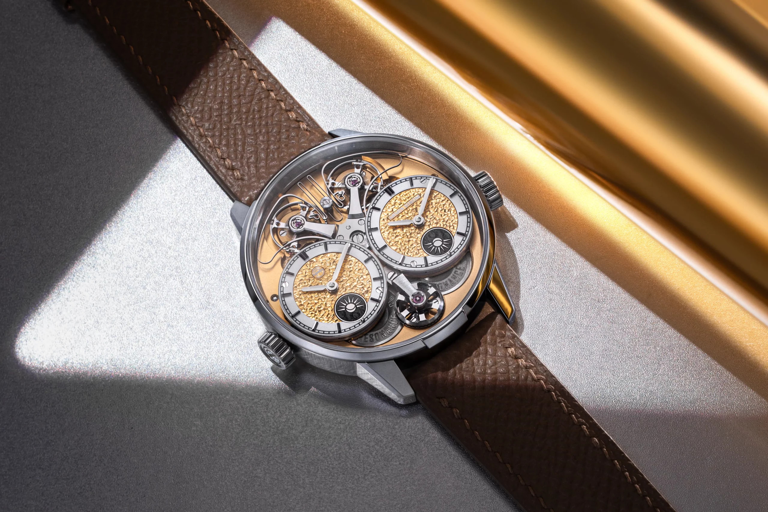 Armin Strom × Revolution Dual Time GMT Resonance 'Tremblage