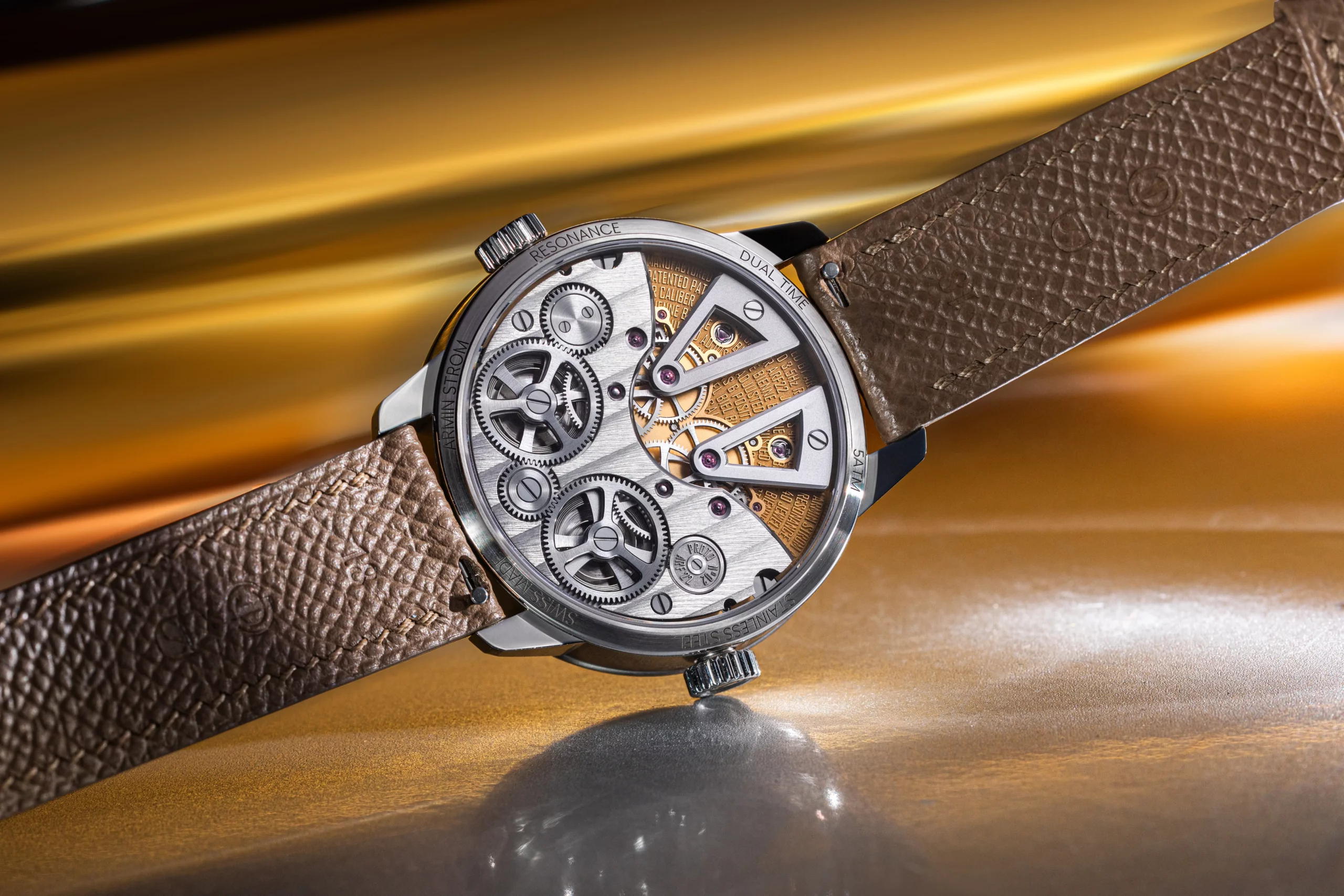 Armin 313枚＋2 Armin Strom × Revolution Dual Time GMT Resonance 'Tremblage