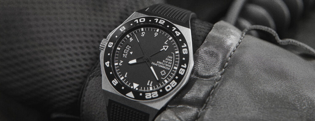 Micromilspec Presents Its First Pilot Category Watch, The Dualtimer