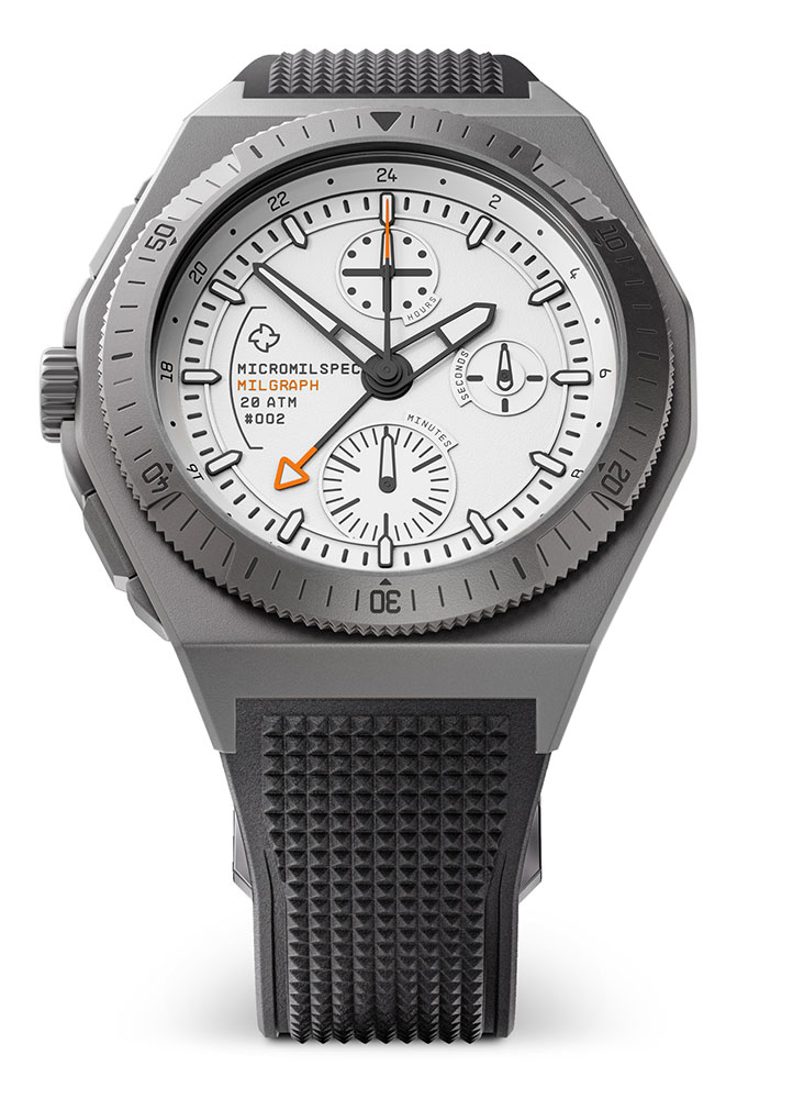 Micromilspec To Launch A Milgraph White Dial Edition And Dualtimer At ...