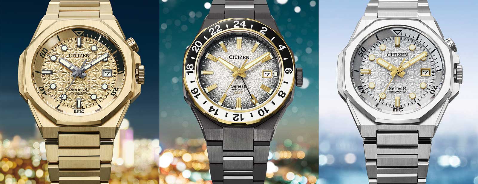 Citizen Unveils Series8 880 GMT & 890 Limited Edition Models