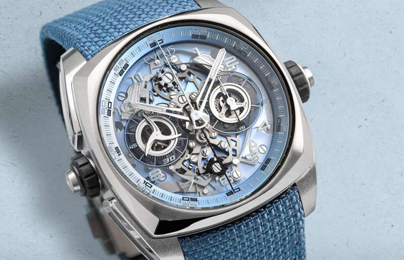 Cyrus Gen&egrave;ve Klepcys DICE Glacial Blue