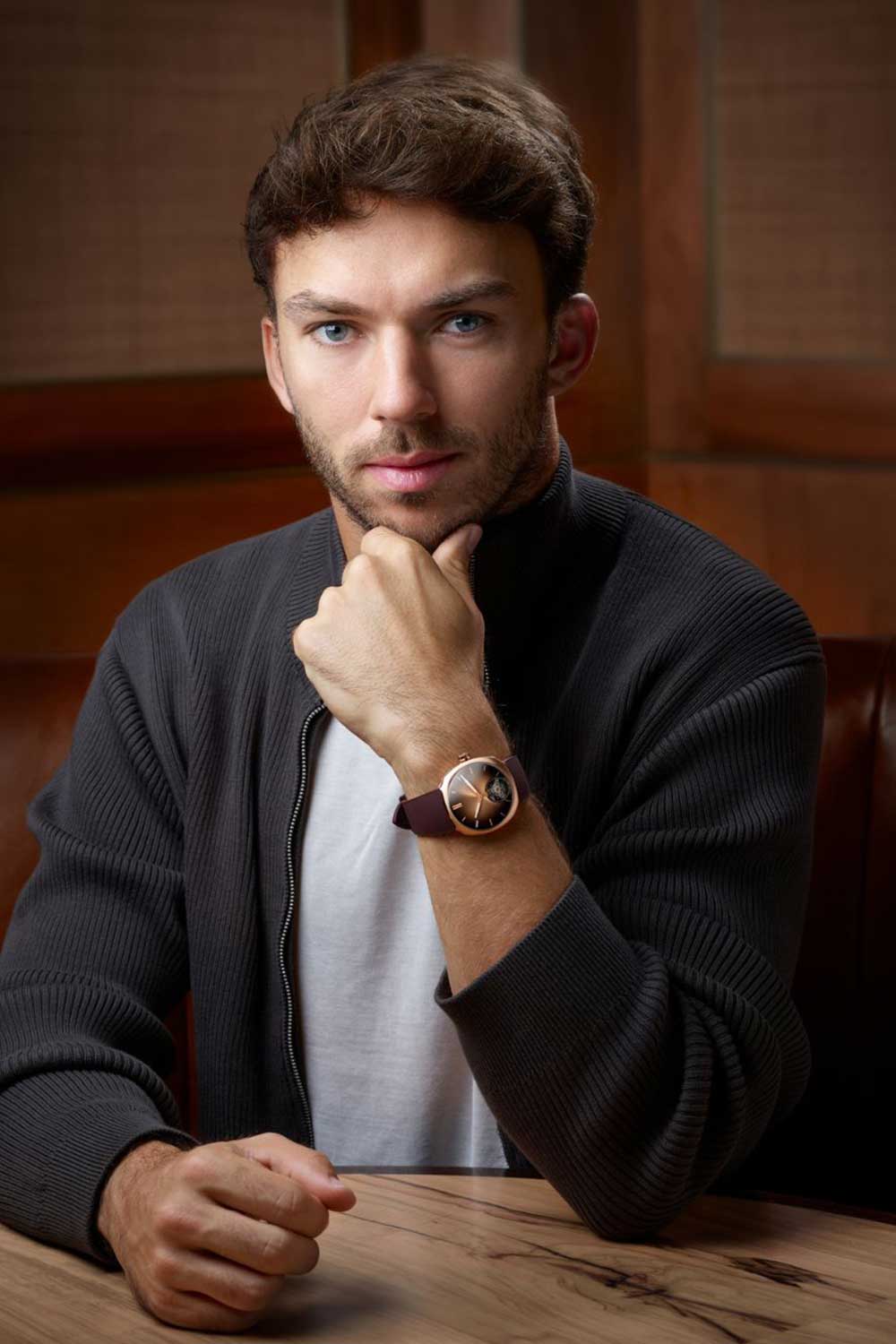 H. Moser & Cie. teams up with Formula 1 superstar Pierre Gasly for a striking special edition of the brand’s Streamliner Tourbillon model